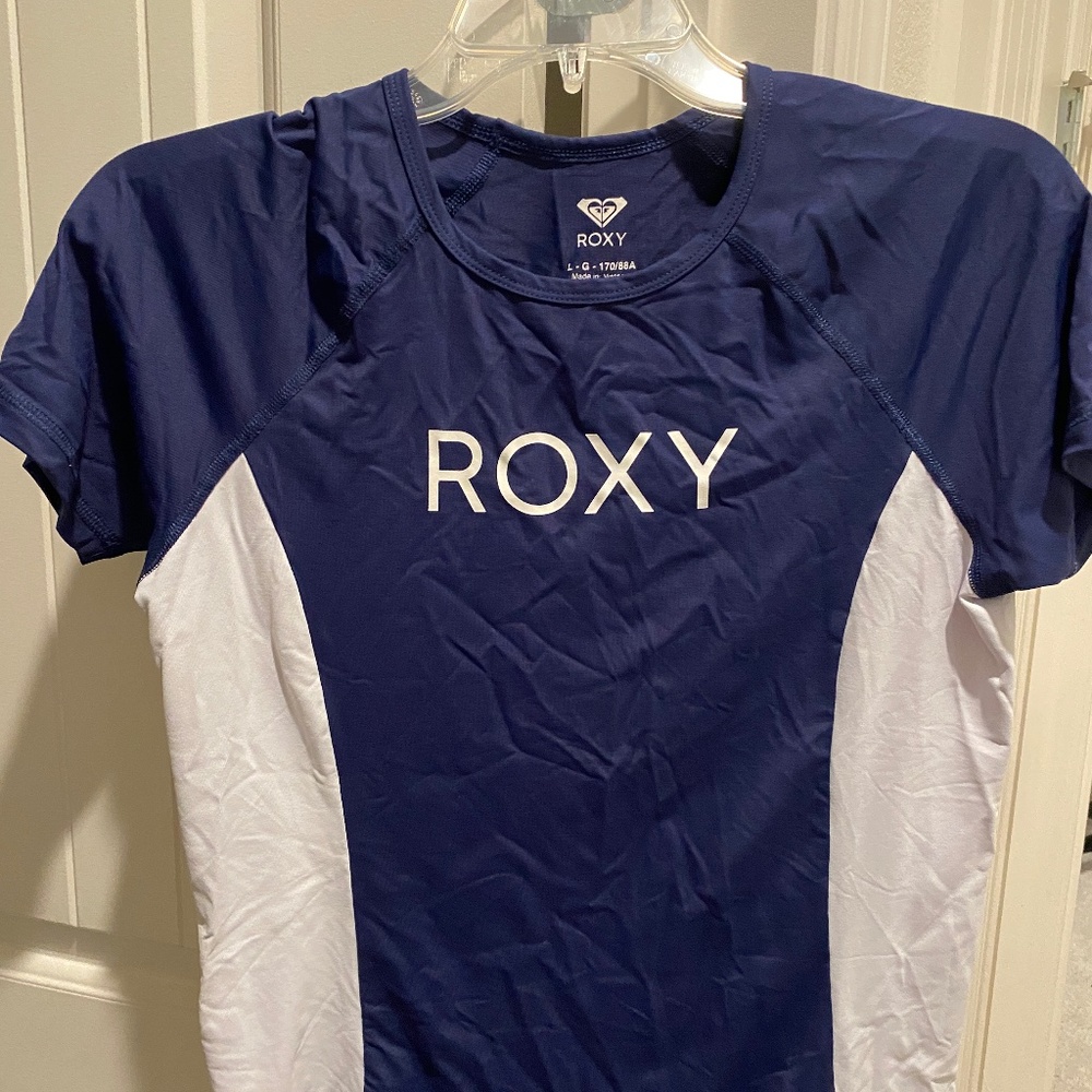 Roxy Blue Swim Shirt